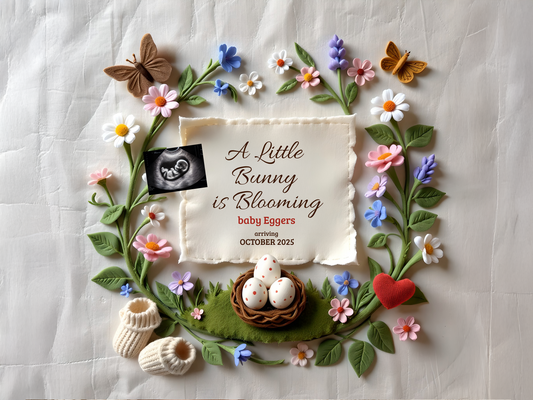 Easter Pregnancy Announcement