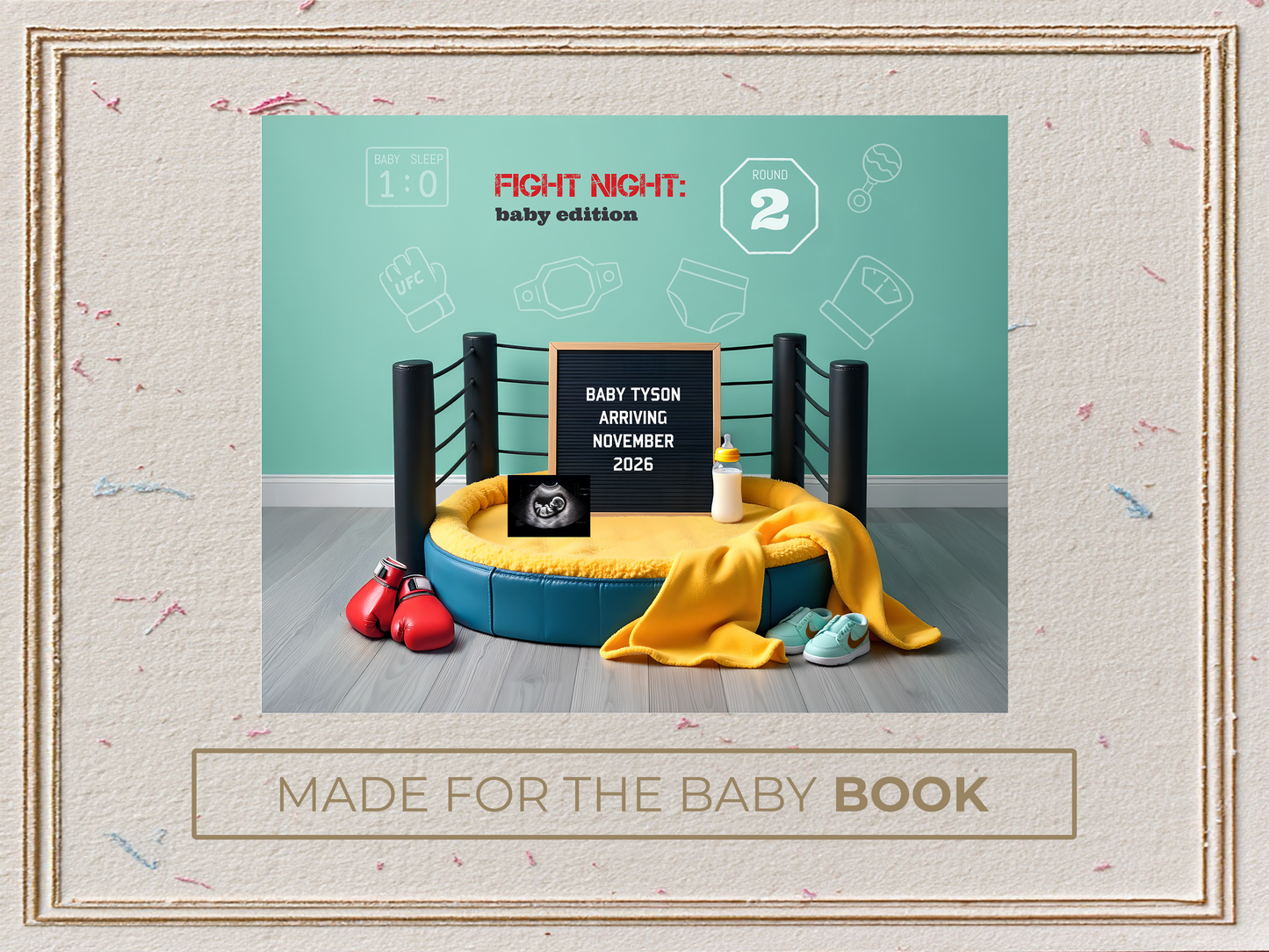 Fight Night Pregnancy Announcement