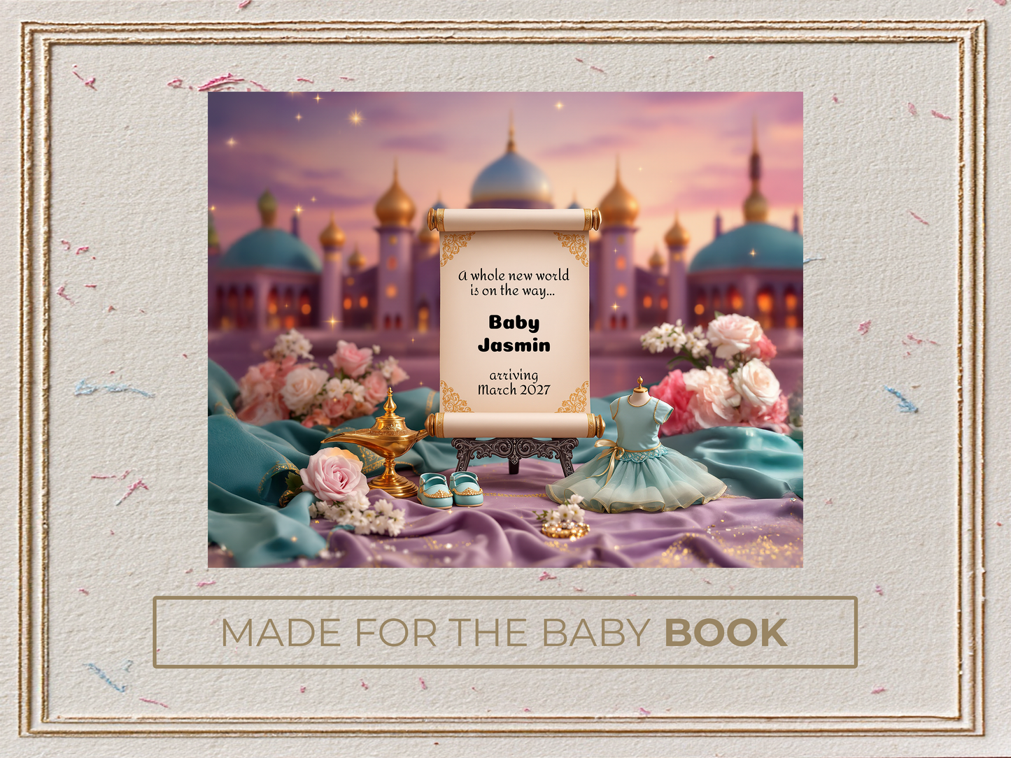 Princess Jasmine Pregnancy Announcement