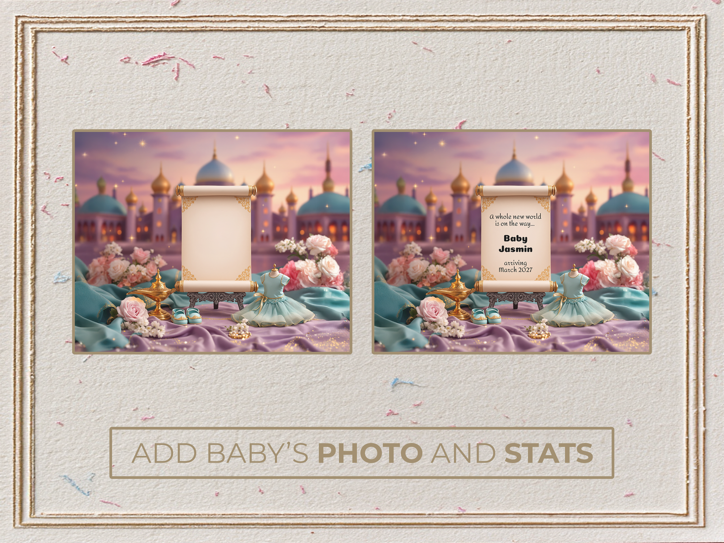 Princess Jasmine Pregnancy Announcement