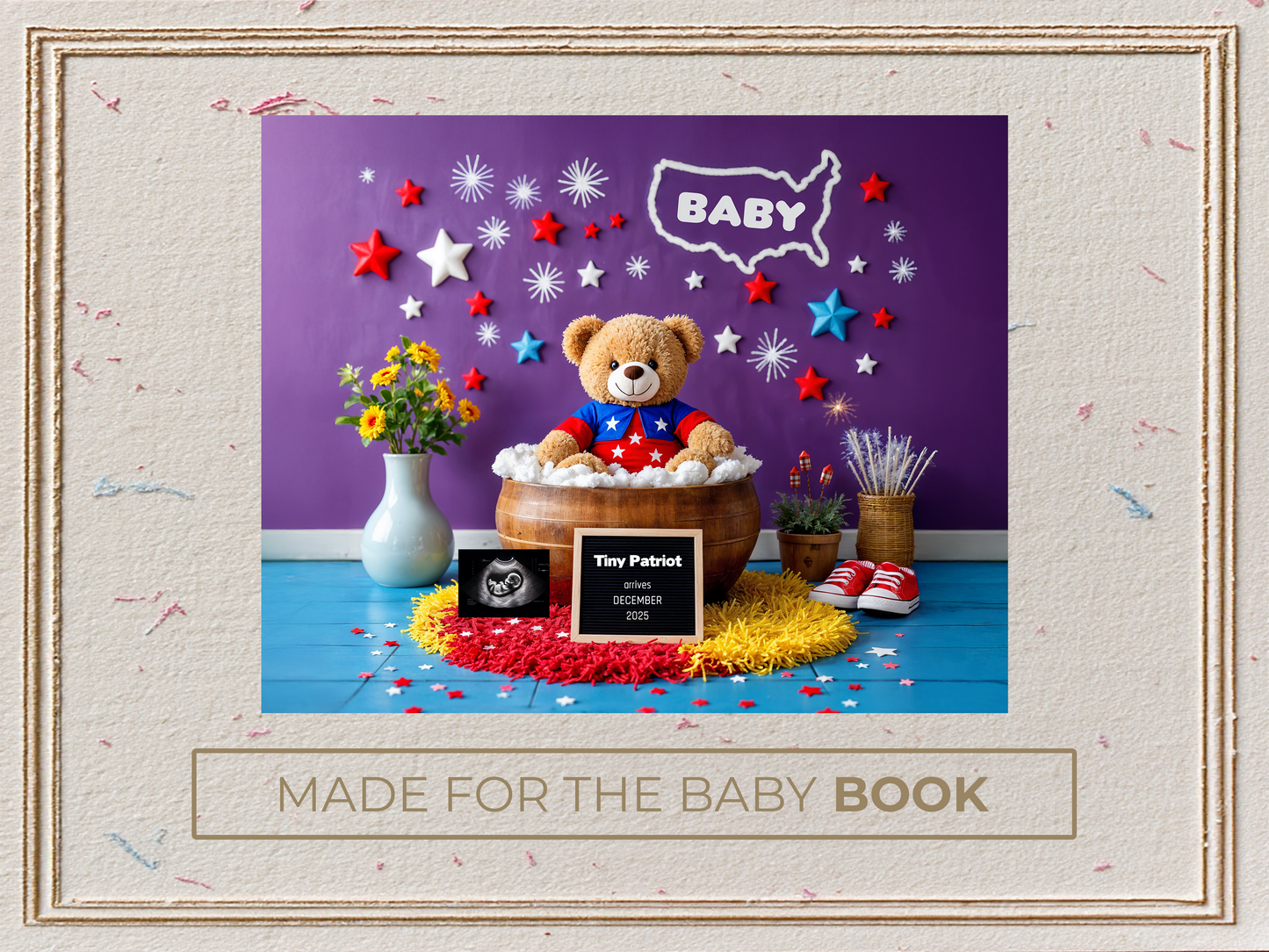 4th of July Pregnancy Announcement